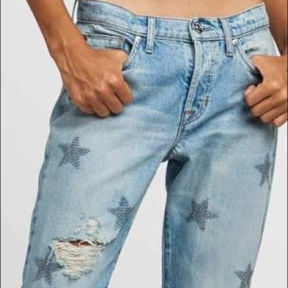 Hudson Riley Star Studded Jeans